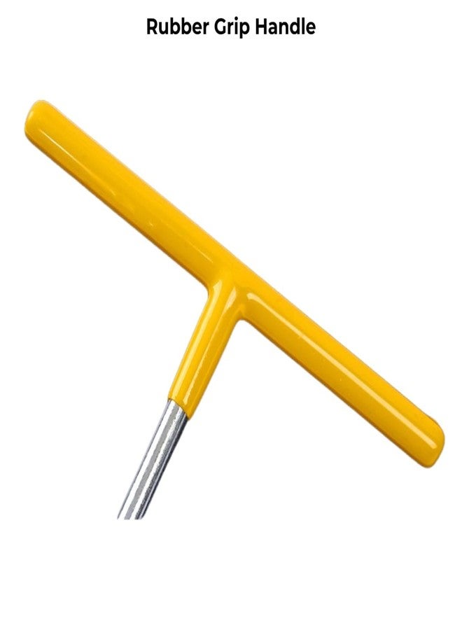 KASHTHA ENTERPRISE مجموعة أدوات مفتاح ربط على شكل حرف T للسيارات من كاشثا إنتربرايز مكونة من 13 قطعة مع مقبس 8-19 مم 1/2 (مفتاح ربط بمقبض على شكل حرف T 13 في 1) - Image 4